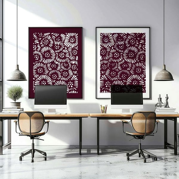 Office Art Work | Set of 2 wall art prints