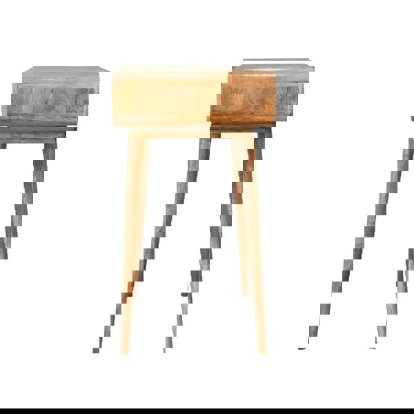 Artisan Furniture Curved Oak-ish Writing Desk