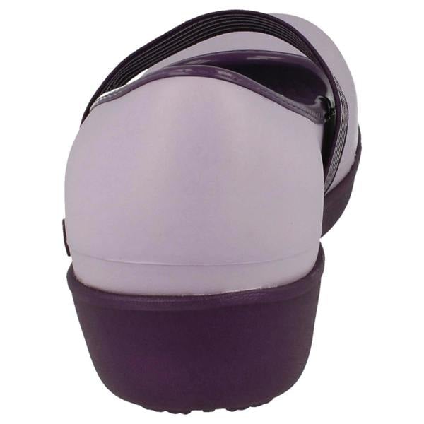 Crocs Ladies Crocs Wedged Ballerina Shoes Lexi