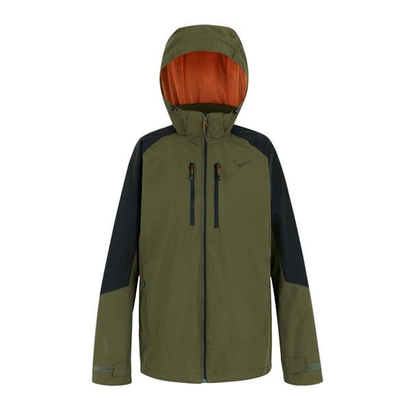 Regatta Mens Calderdale VI Waterproof Jacket - Olive Night/Black