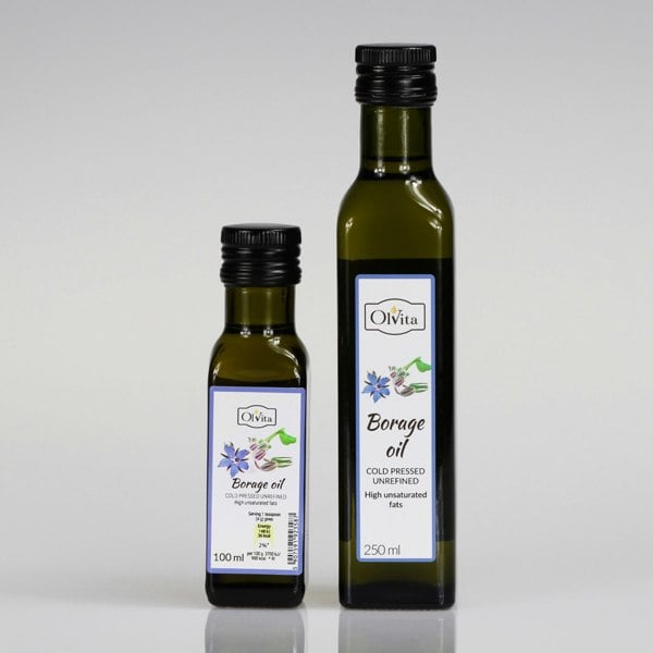 Ol'Vita Borage Seed Oil | Cold Pressed | Unrefined