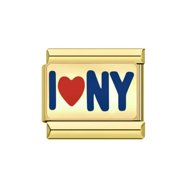 Serafina I Love New York | Italian Style Bracelet Charm
