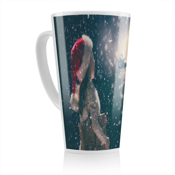 Benjamin Tate Design Kids Enjoy The Holiday Dining Latte Mug