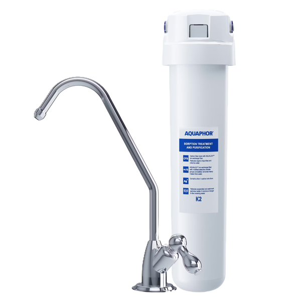 AQUAPHOR Crystal Solo Under‑the-Sink Water Filter System: Filter Capacity 4000 Litres
