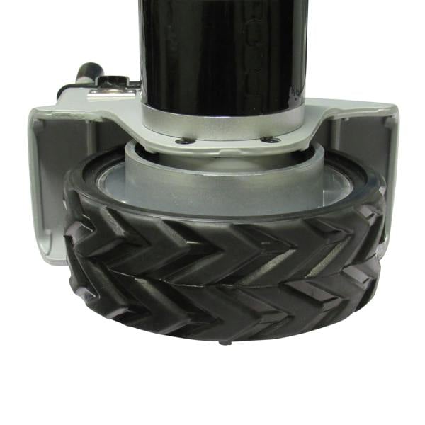 Electric Motorised Caravan Jockey Wheel (12V Trailer Powered Metal Rim)