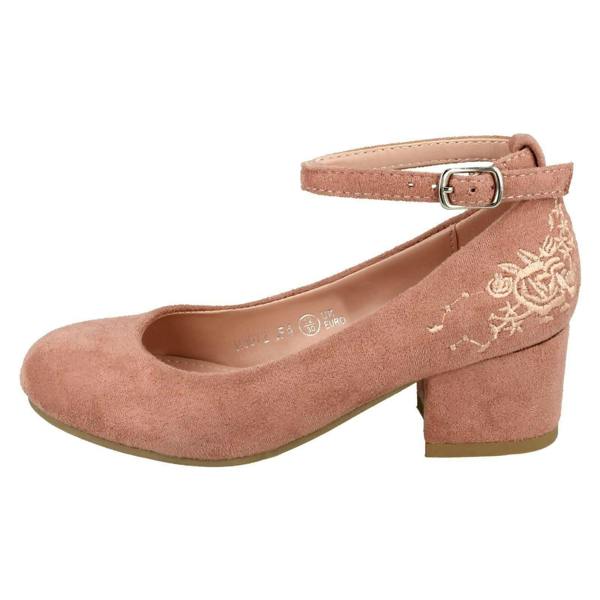 Spot On Girls Spot On Mid Heel Ankle Strap Shoes