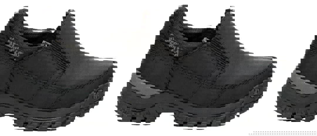 Caterpillar Threshold Mens Slip On Casual Leather Trainer Shoes