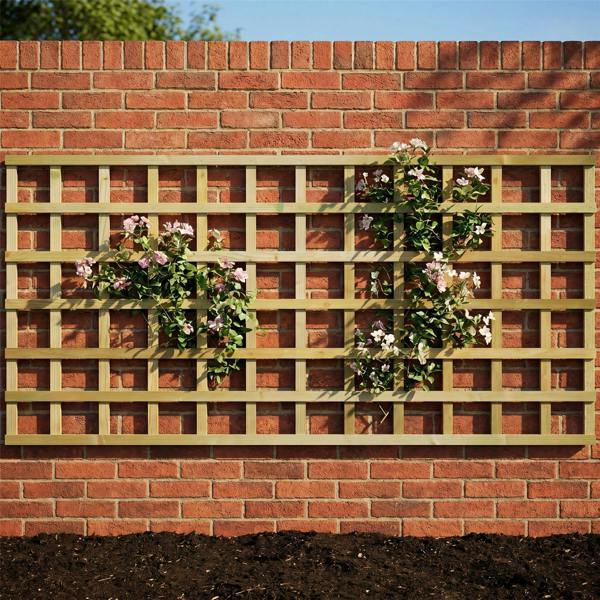 3 pack trellis flat top square [w.6ft x h.4ft] 1