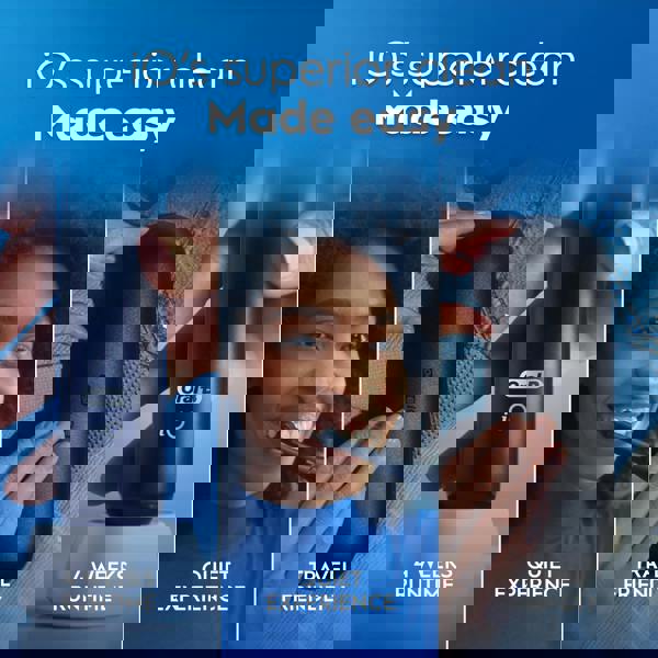 Oral-B iO 2 Electric Toothbrush | 2-Pack | Black & Pink | 2 Brush Heads | Travel Case