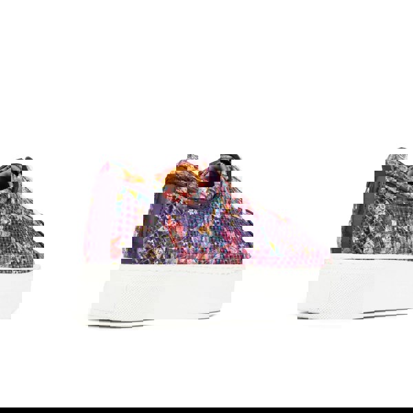 Embassy London Camila - Hummingbird - Women’s Chunky Leather Platform Trainer