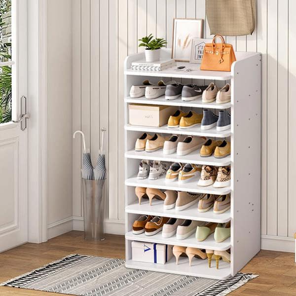 Living and Home 8-Tier Shoe Rack Shoe Cabinet for Entryway