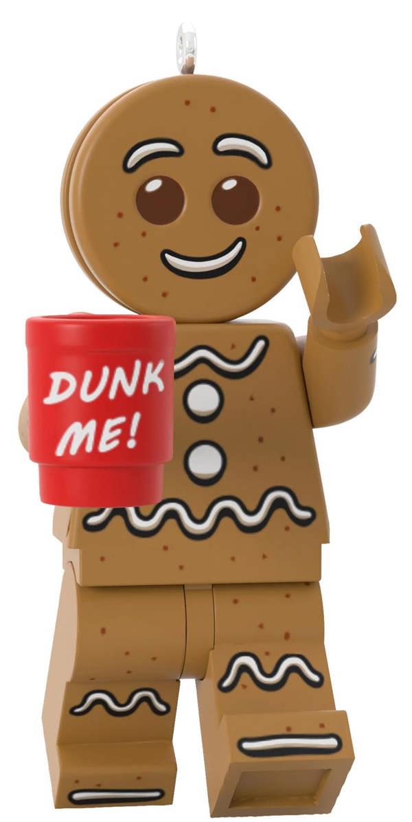 Lego Hallmark Keepsake - Gingerbread Man Christmas Tree Ornament
