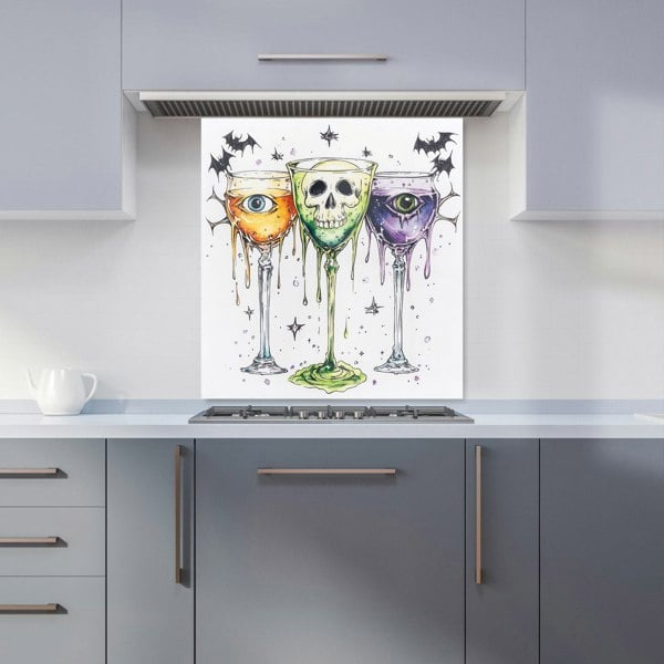 Warren Reed - Designer Halloween Toast to the Dead Kitchen Splashback