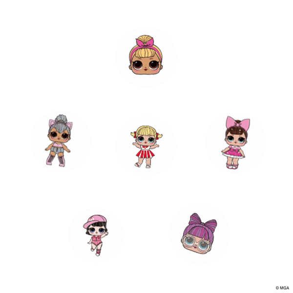 SES Creative L.O.L. - Nail transfers