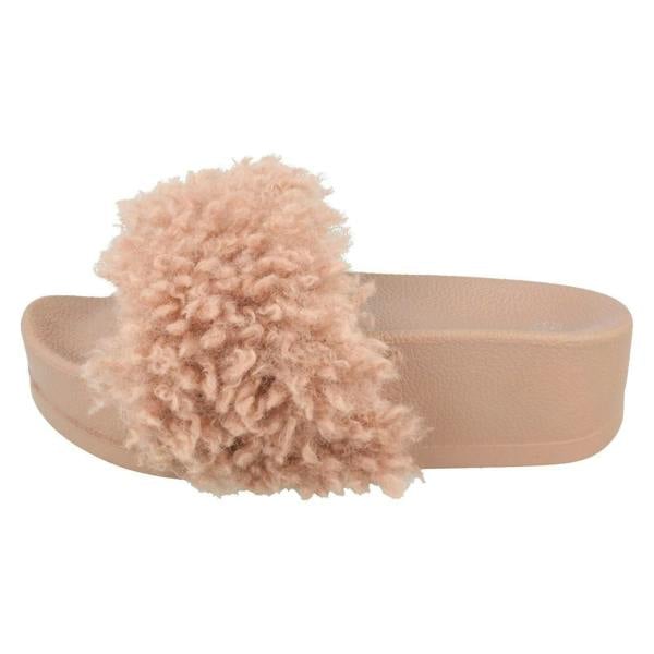 Spot On Ladies Spot On High Flatform Mule