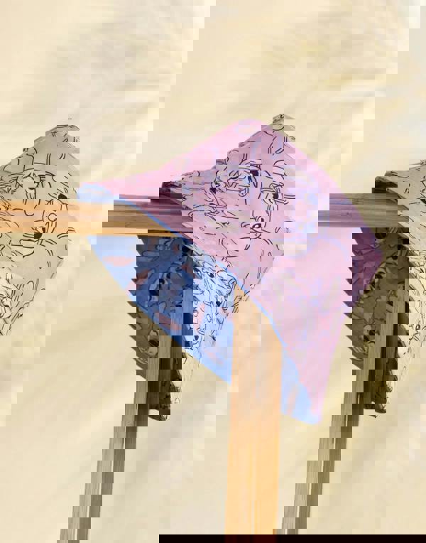 Disney Lilo and Stitch Girls Multicoloured Reversible Bucket Hat (One Size)