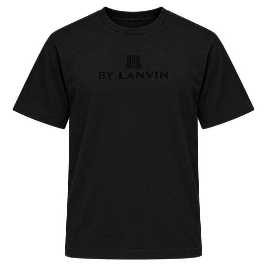 By Lanvin Central Logo Black T-Shirt