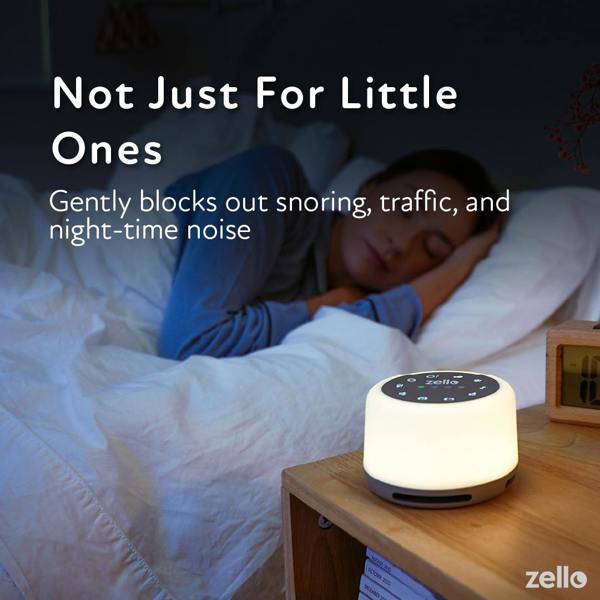 Zello Original White Noise Machine & Night Light
