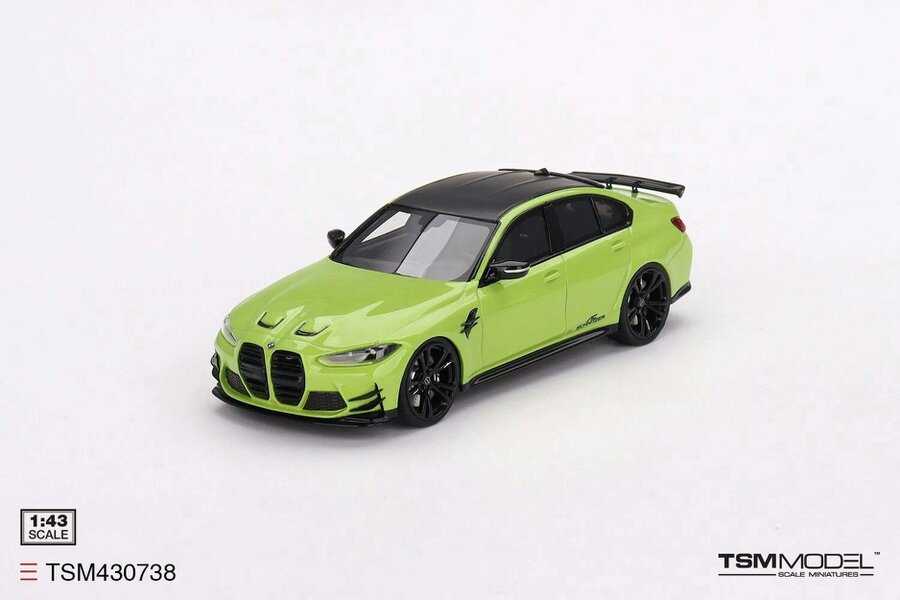 MCSlots BMW AC Schnitzer M3 Competition G80 Sao Paulo Yellow 1:43 Scale TSM430738