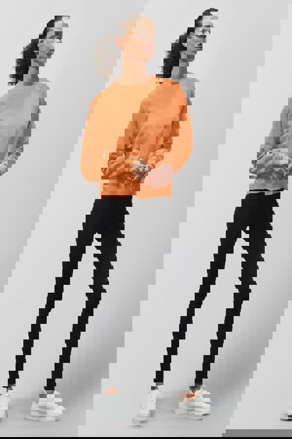 ENORSIA Raw Edge Sweatshirt