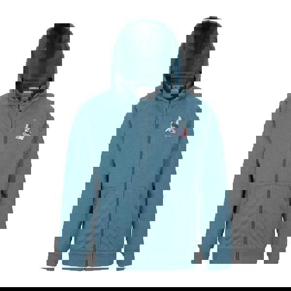 Mountain Warehouse Childrens/Kids Moon Mountain Full Zip Hoodie - Blue