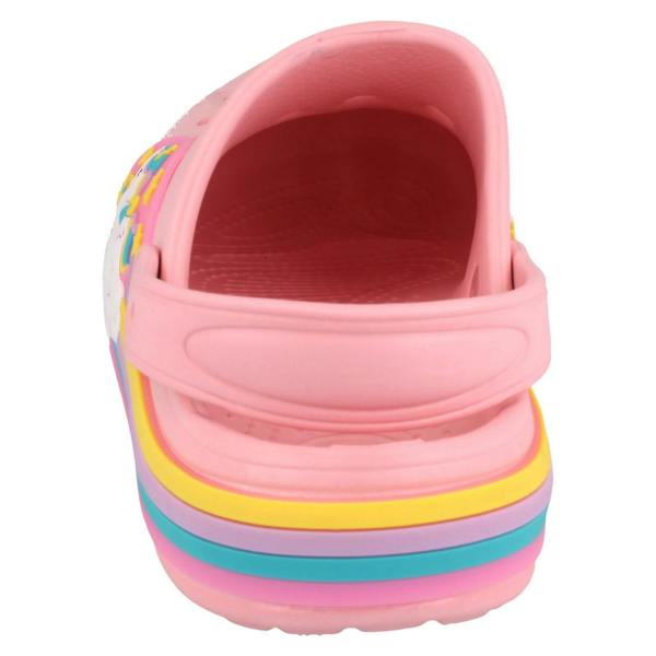 Spot On Girls Spot On Clogs With Unicorn Design And Lights H2695