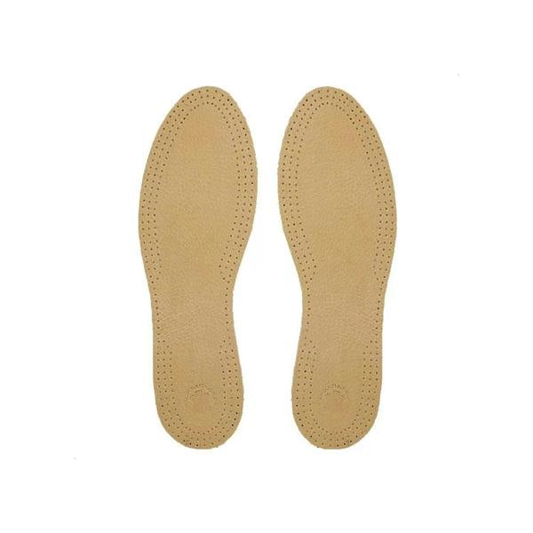BIRCH Gents Leather Insoles - Men's Comfort Support