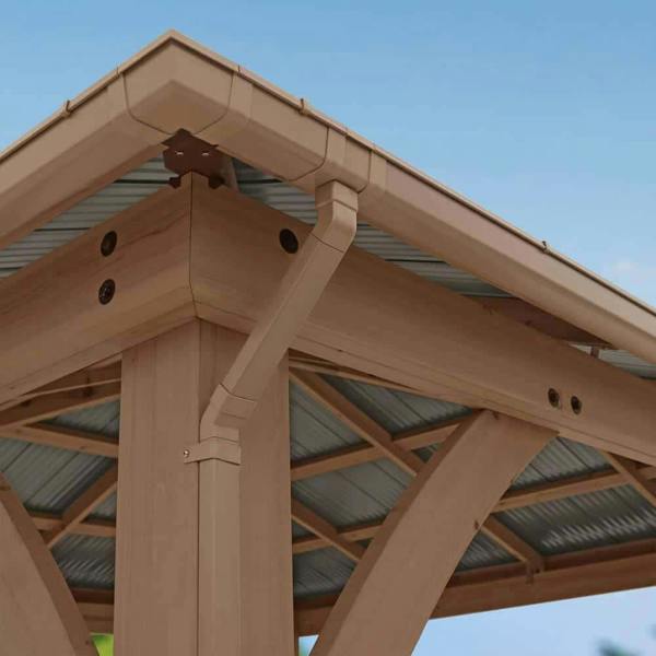 Costco Gazebo Rain Gutter Kit (12ft x 16ft Gazebo) Costco Accessories 4