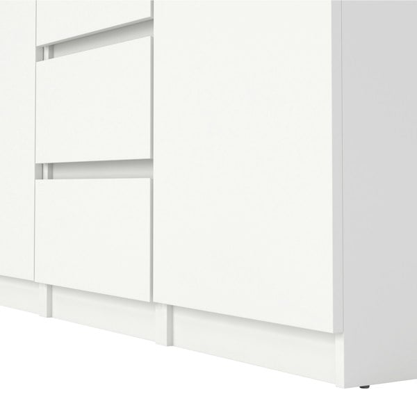 Furniture To Go Naia Sideboard 4 Drawers 2 Doors in White