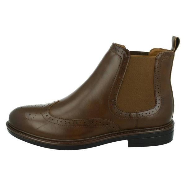 Thomas Blunt Mens Thomas Blunt Low Heel Brogue Boots A3085