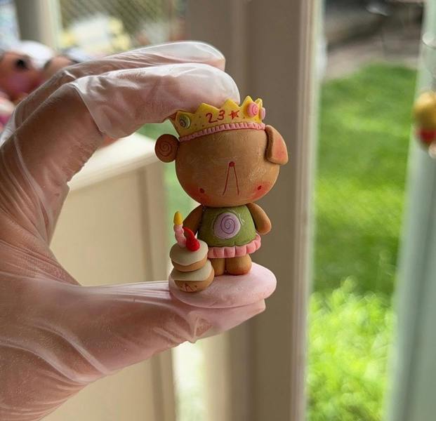 Lovedbymimii Whimsical Birthday Bear