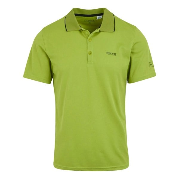 Regatta Mens Maverick V Active Polo Shirt - Grenoble Green