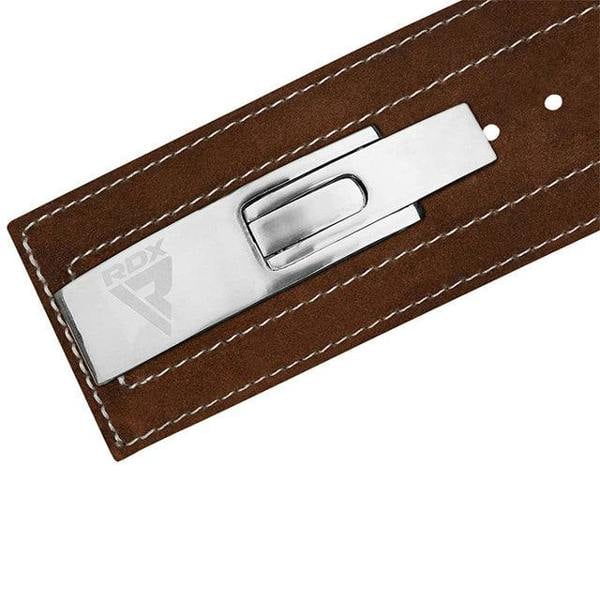RDX Sports BELT PRO LIVER BUCKLE BROWN LEATHER PLUS