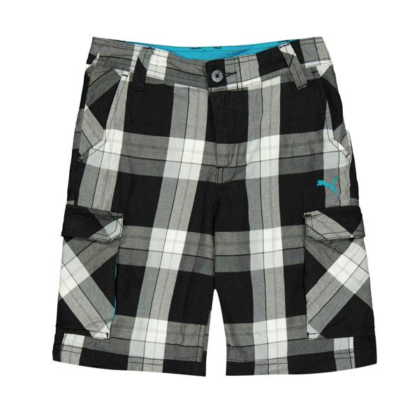 Puma Boys Cargo Shorts - Green - 