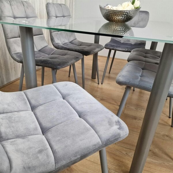 Kosy Koala Dining Table Set with 6 Chairs Dining Room, and Kitchen table set of 6