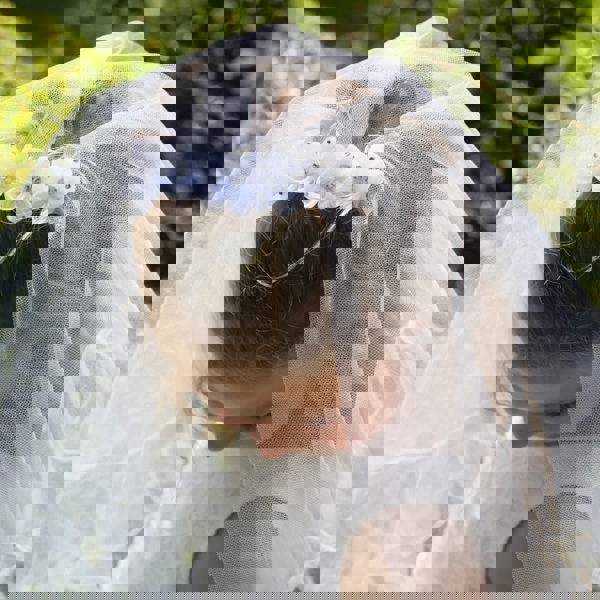 Kids Dreams Flower Comb with Veil