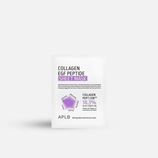 APLB Collagen EGF Peptide Sheet Mask (1pc / 10pcs)