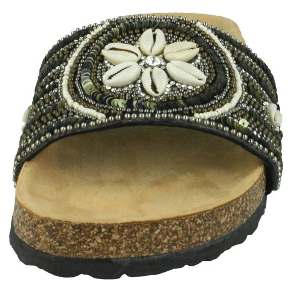 Savannah Ladies Savannah Shell Mules F00320