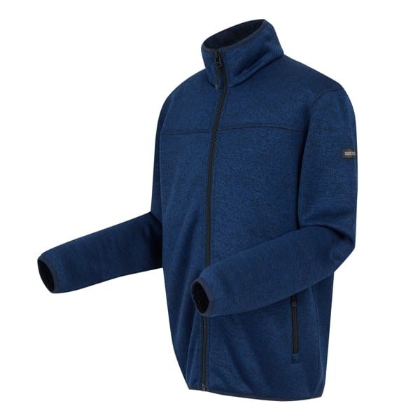 Regatta Mens Branleigh Full Zip Fleece Jacket - Navy