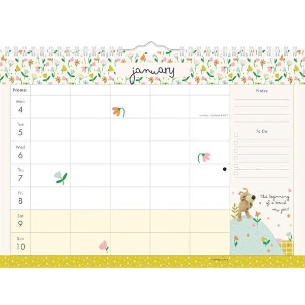 Boofle A4 Family Organiser 2027, Family Planners, Week To View, Family, Gift