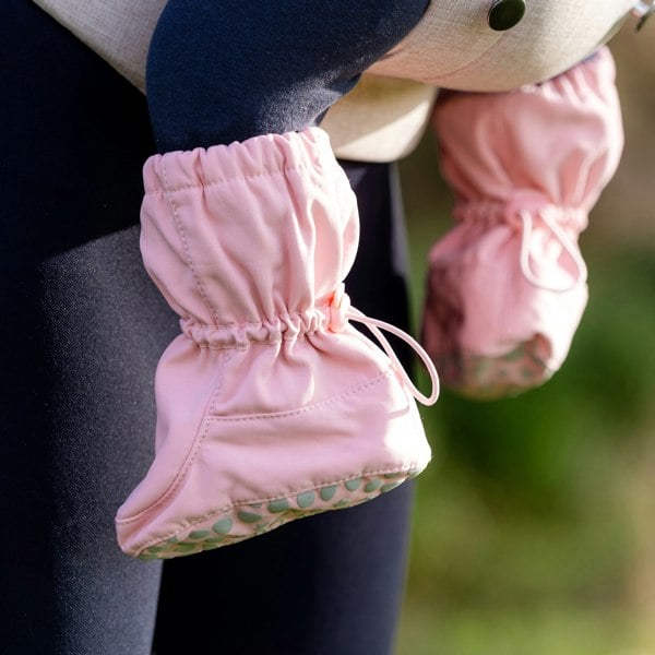Little Sock Co. All Weather Stay-on Booties - Showerproof & Windproof in Aurora