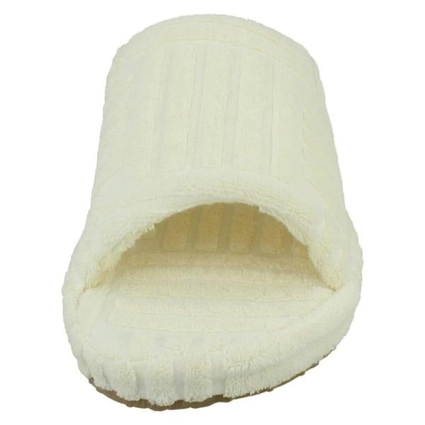 Spot On Ladies Spot On Towelling Slippers X2127