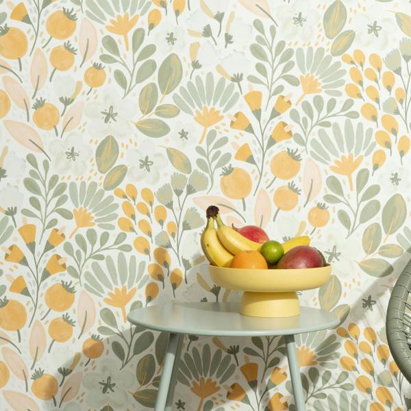 Erismann Jardin Poetry Floral Wallpaper