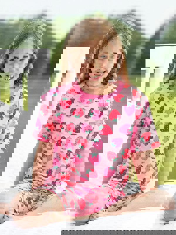 Kite Girls Organic Berry Brave Pyjamas