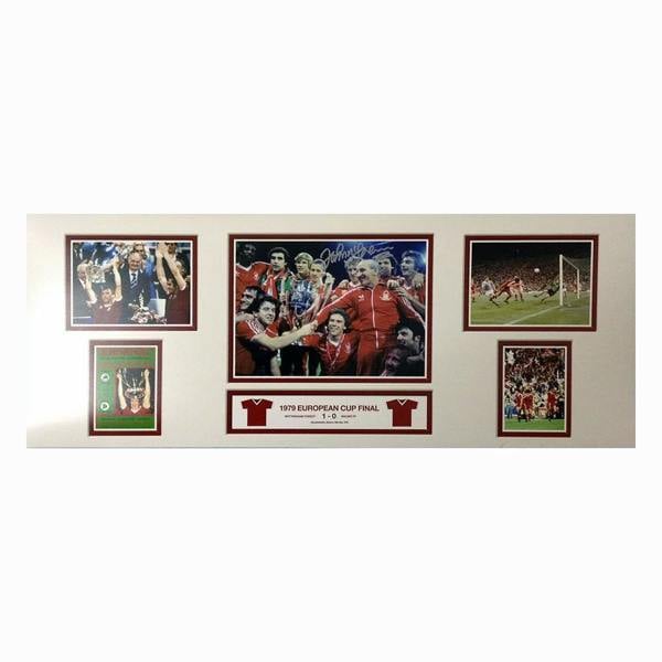 John McGovern signed Nottingham Forest 1979 European Cup Winners storyboard — Premium framing