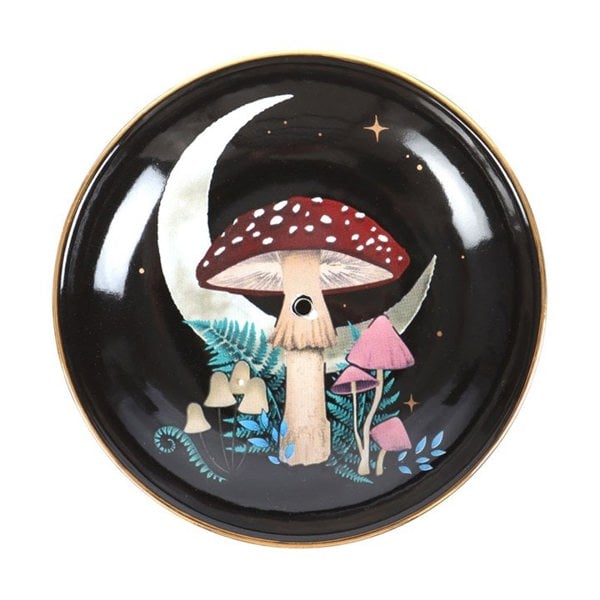 Serano Forest Mushroom Ceramic Incense Plate