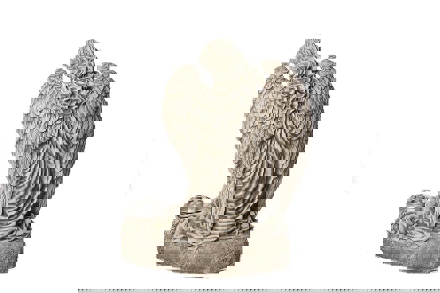 Female Angel Memorial Stone Garden Ornament
