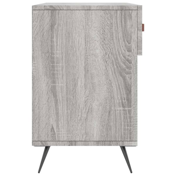 Berkfield Shoe Bench Grey Sonoma 102x35x55 cm Engineered Wood