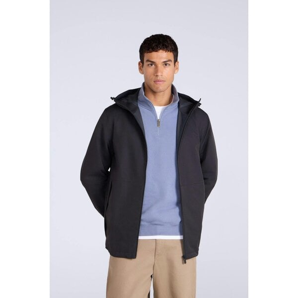 Animal Mens Pace Packable Waterproof Jacket - Jet Black