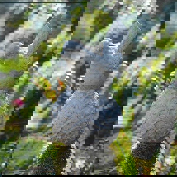 Little Bird on Ball Stone Garden ornament